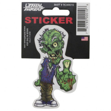 STICKER LETHAL THREAT ZOMBIE FINGER (7x11cm) (RC00010) 3700948158128