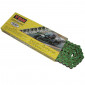 CHAIN FOR MOTORBIKE ON ROAD YBN 420 REINFORCED - GREEN -134 LINKS 3700948057414