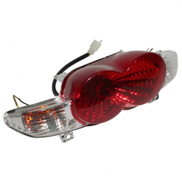 TAIL LIGHT FOR SCOOT MBK 50 OVETTO 2008>/YAMAHA 50 NEOS 2008> WITH FLASHERS--CEE APPROVED- -SELECTION P2R- 3700948058787