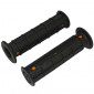 REVETEMENT POIGNEE PROGRIP QUAD 727 DOUBLE DENSITE NOIR CLOSED END 125mm (ATV/JETSKI Ø22/22) (PAIRE) 0801766069825