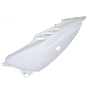 REAR SIDE COVER FOR SCOOT PEUGEOT 50 SPEEDFIGHT-2 -GLOSS WHITE- LEFT- SELECTION P2R 3700948047385