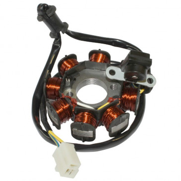 IGNITION STATOR FOR SCOOT PEUGEOT 50 SPEEDFIGHT, VIVACITY 2STROKE (8 POLES) -SELECTION P2R- 3700948063033