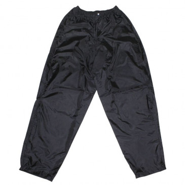 PANTALON DE PLUIE ADX ECO NOIR S (PRESSIONS ET ELASTIQUE D'AJUSTEMENT + SAC DE TRANSPORT) 3700948013328