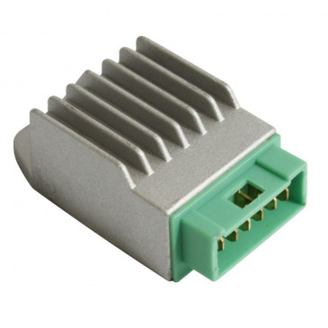 REGULATEUR DE TENSION 50 A BOITE ADAPTABLE DERBI 50 SENDA 1994>2005, GPR 1997>2005 (CONNECTEUR VERT 6 FICHES) (OE 00H01004841) -P2R- 3700948052167