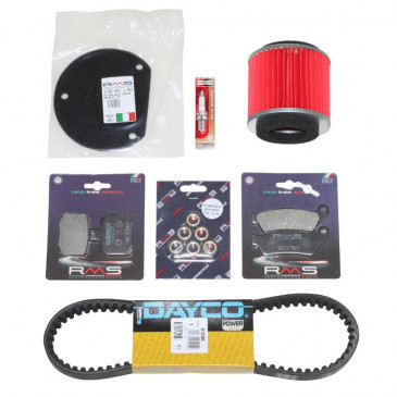 KIT ENTRETIEN MAXISCOOTER ADAPTABLE YAMAHA 125 MAJESTY 2006>2009/MBK 125 SKYLINER 2006>2009 -RMS- 1638201100001