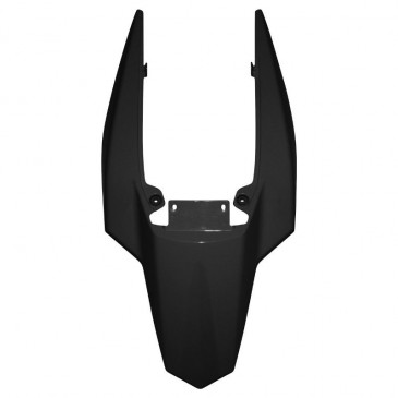 REAR SIDE COVER FOR 50cc MOTORBIKE DERBI 50 SENDA DRD 2011> -GLOSS BLACK- (MONOCOQUE)- SELECTION P2R 3700948054222