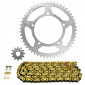 CHAIN AND SPROCKET KIT FOR APRILIA 50 RX 1995>1998 420 12x51 (BORE Ø 105mm) (OEM SPECIFICATION) -AFAM- 5400598085390