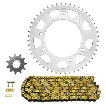 CHAIN AND SPROCKET KIT FOR RIEJU 50 SMX 2002>2004 420 11x48 (BORE Ø 105mm) (OEM SPECIFICATION) -AFAM- 5400598050770