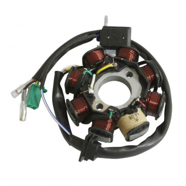 IGNITION STATOR FOR MAXISCOOTER 125 CHINESE 4STROKE GY6 152QMI ( 8 POLES) -SELECTION P2R- 3700948065679