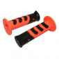 REVETEMENT POIGNEE REPLAY SCOOT RX848 ORANGE/NOIR CLOSED END (PAIRE) 3700948039779