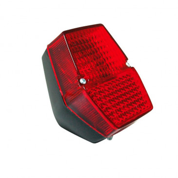 FEU ARRIERE CYCLO ADAPTABLE MBK 51V/SOLEX ROUGE (HOMOLOGUE CE) -SELECTION P2R- 3701213401345