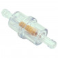 FUEL FILTER CYLINDRICAL PLASTIC TRANSPARENT Ø 6 mm (SOLD BY UNIT) 3700948036297