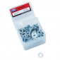 WASHER - FLAT IN STEEL Ø 8mm (200 IN A BOX) -P2R- 3700948202104