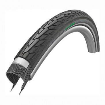 PNEU VTC URBAIN 700 X 35 SCHWALBE ROAD CRUISER PLUS NOIR TR (37-622) RENFORT PUNCTURE-GUARD 4026495867412