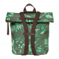 SACOCHE ARRIERE VELO LATERALE SAC A DOS BASIL EVERGREEN DAYPACK THYM POIGNEE CUIR DROIT/GAUCHE 14/19L FIXATION HOOK-ON PORTE BAGAGE FERMETURE PLIANT ANTI-PLUIE 8715019180859