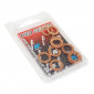 DRAIN PLUG GASKET - BRASS - Ø 10x16x1.5 (10 PARTS IN BLISTER PACK) -ARTEIN- 8434579008464