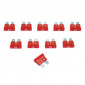 CLASSICAL FLAT FUSE 10A (SOLD PER 10 IN A BAG) 4018354008838