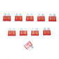 CLASSICAL FLAT FUSE 10A (SOLD PER 10 IN A BAG) 4018354008838