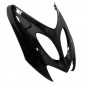 FRONT FAIRING FOR SCOOT MBK 50 NITRO 1997>2012/YAMAHA 50 AEROX 1997>2012 GLOSS BLACK (UPPER PART)- SELECTION P2R 3700948056035