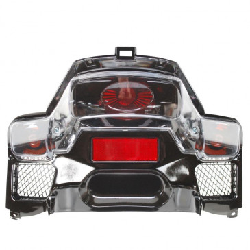 TAIL LIGHT FOR SCOOT REPLAY -LEXUS TYPE- DARK FOR MBK 50 BOOSTER NG/YAMAHA 50 BUMP WITH FLASHERS- ** 3700948034941