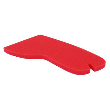 MOUSSE FILTRE A AIR MAXISCOOTER ADAPTABLE PEUGEOT 100 SPEEDFIGHT1997>2001, TREKKER 1998>2001, VIVACITY 1998>2001, ELYSEO 1999>2001 (ROUGE) -ARTEIN- 8434579009751