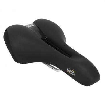 SADDLE- ROYAL ELLIPSE TREKKING - ERGO HOLE-BLACK 276X180 mm - 474 g. MODERATE 8021890593481