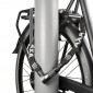 ANTITHEFT FOR BICYCLE - COMBINATION CHAIN LOCK - AXA ABSOLUTE 110cm - Ø 5mm BLACK- Security level 9/15 8713249278087