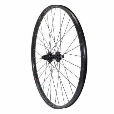 WHEEL FOR MTB - 29" PLUS TRUCKY DISC REAR BLACK-CENTERLOCK HUB MT510 12SPEED MICROSPLINE (TUBELESS+TUBETYPE) FOR THRU AXLE 12/148 - FOR TYRE 29X2.50-3.00- RIM EXTERNAL Wd 35 mm. 3660429950446