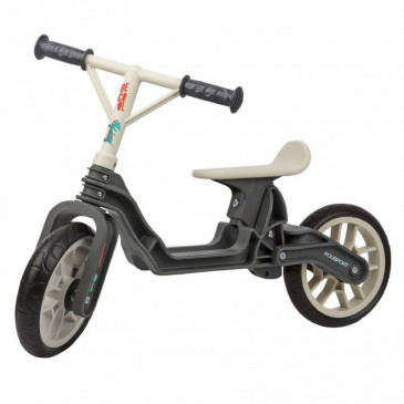 VELO DRAISIENNE 12" POLISPORT GARCON GRIS/CREME 5604415086489