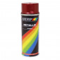 BOMBE DE PEINTURE MOTIP PRO METAL ROUGE AEROSOL 400ml (04045) 8711347040452