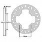 DISQUE DE FREIN ADAPTABLE HONDA 650 FMX 2005>2008 AR, 650 NX DOMINATOR 1993>2004 AR (EXT 220mm - INT 105.5mm - 4 TROUS) (DF5034A) -NEWFREN- 8025832088639