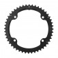 CHAINRING FOR ROAD BIKE- 4 Arms- 48T. -OUTER- Ø 145 - TYPE CAMPAGNOLO RECORD/SUPER RECORD/CHORUS/POTENZA - GREY - TA 11Speed. 3662458007115