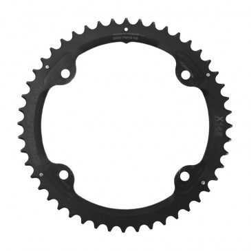 CHAINRING FOR ROAD BIKE- 4 Arms- 48T. -OUTER- Ø 145 - TYPE CAMPAGNOLO RECORD/SUPER RECORD/CHORUS/POTENZA - GREY - TA 11Speed. 3662458007115