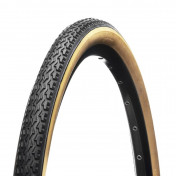 TYRE FOR URBAN BIKE 400A HUTCHINSON JUNIOR BLACK/BEIGE RIGID (37-340) 3248382012403