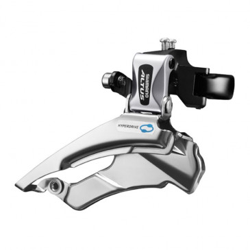 DERAILLEUR-FRONT-FOR MTB - SHIMANO ACERA/ALTUS M313 9 SPEED-. CLAMP ON TOP 28,6/31.8/34.9 -TOP PULL ( BLISTER PACKED) SPECIALOFFER 4524667610878