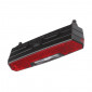 TAILLIGHT ON BATTERY - ON CARRIER - AXA JUNO AUTO 50mm (supplied with 2 AAA batteries) (VISIBILITY 500M) 8713249281995