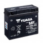 BATTERIE 12V 19 Ah YT19BL-BS YUASA MF SANS ENTRETIEN HAUTE PERFORMANCE AVEC PACK ACIDE (Lg186xL82xH171mm) 5050694031946