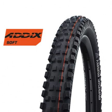 PNEU VTT GRAVITY 27.5 X 2.60 SCHWALBE MAGIC MARY EVO ADDIX SUPER GRAVITY SOFT NOIR TUBELESS READY TS (65-584) (650B) COMPATIBLE VAE 4026495878579