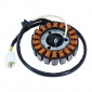 IGNITION STATOR FOR ENGINE - APRILIA 125-200 SCRABEO LIGHT 2007>2009/BENELLI 400 VELVET 2003>2006/MALAGUTI 400 MADISON 2002>2006 (18 PÔLES) -SGR 3700948225868