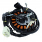 IGNITION STATOR FOR ENGINE - PIAGGIO QUASAR 125-300 4 stroke- INJECTION L.C. (18 poles - TRIPHASE 350W) -SGR- 8434290544753