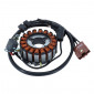 IGNITION STATOR FOR ENGINE - PIAGGIO QUASAR 125-250-300 4T INJECTION (18 poles - TRIPHASE 350W) -SGR- 8434290544739