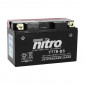 BATTERY 12V 6,5 Ah NT7B-BS NITRO MAINTENANCE FREE-SUPPLIED WITH ACID PACK (Long 150mm x Wd 65mm x Ht 93mm) 5414837137597