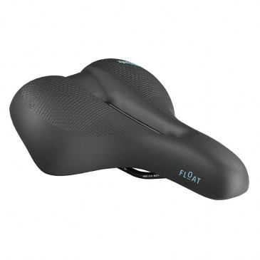 SADDLE- ROYAL FLOAT LOISIR -Ergo hole- SHAPE MEMORY- RELAXED -Black- 251x228mm 628g 8021890575609