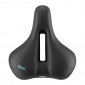 SADDLE- ROYAL FLOAT LOISIR -Ergo hole- SHAPE MEMORY- RELAXED -Black- 251x228mm 628g 8021890575609