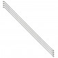 STAINLESS SPOKE- SILVER FOR EBIKE Ø 2,0mm - Ø 2,3mm L 282mm SAPIM "J BEND" WITH NUTS (SOLD PER 4) 5400540009368