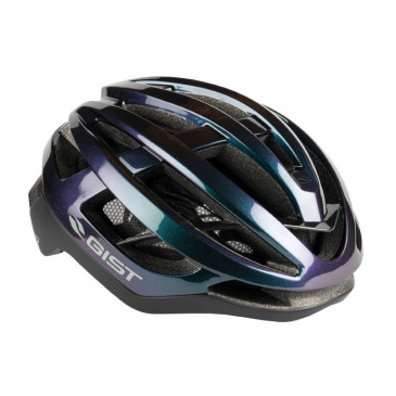 CASQUE VELO ADULTE GIST ROUTE SONAR HOLOGRAPHIC FULL IN-MOLD TAILLE 54-59 REGLAGE MOLETTE 8013271301235