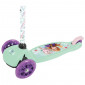 TROTTINETTE ENFANT DISNEY 3 ROUES FROZEN PASTEL ACIER PLIABLE ET REGLABLE AVEC FREIN ROUE ARRIERE 5902308599499