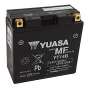 BATTERIE 12V 12 Ah YT14B YUASA ACTIVEE EN USINE PRETE A L'EMPLOI (Lg150xL70xH145mm) 5050694004612