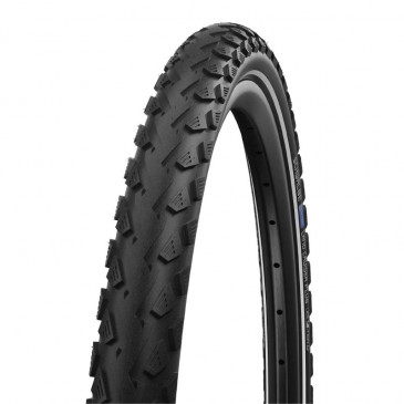 TYRE FOR MTB - VTT 27.5 X 2.00 SCHWALBE LAND CRUISER PLUS - BLACK RIGID - REINFORCED PUNCTURE GUARD (650B) COMPATIBLE E-BIKE 4026495907033