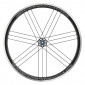 WHEELS SET FOR ROAD BIKE - 700 CAMPAGNOLO SCIROCCO BLACK - HUD ED 9/10/11 SPEED. (PAIR) 8050046166972